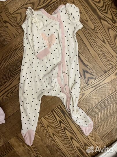 Пакет вещей для девочки 9-12 мес