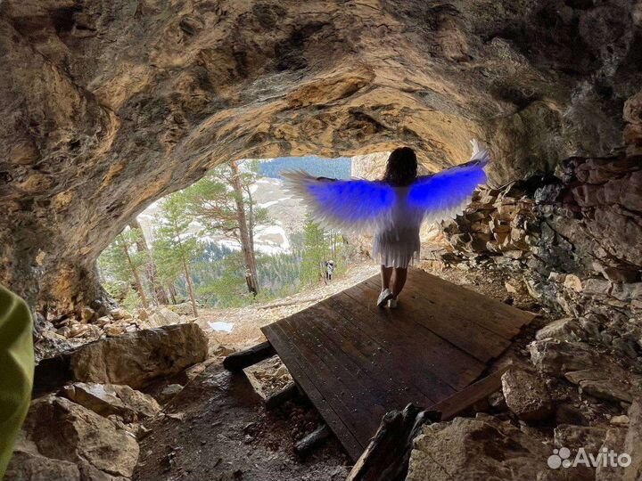 Гибкие светящиеся крылья.Для праздника фотосессии