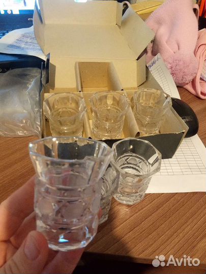 Хрустальные стопки