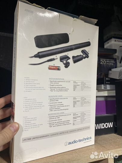 Микрофон Audio-technica ATR6550