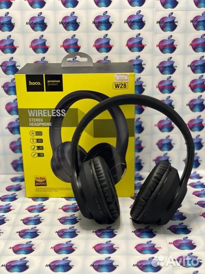 Наушники hoco bluetooth чёрные отличный звук
