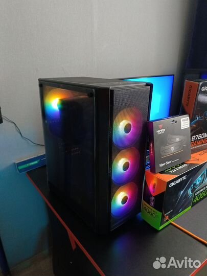 Игровой компьютер i5 12400f/rtx 4060ti/b760m/ddr4
