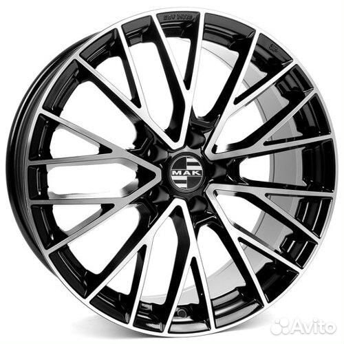 Mak Speciale 8.5x20 5x112 ET 30 Dia 66.6 (black mirror)