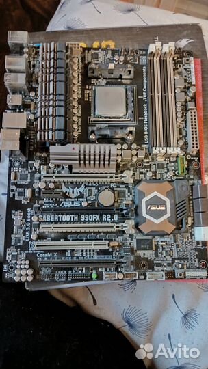 Комплект материнская плата, процессор, память