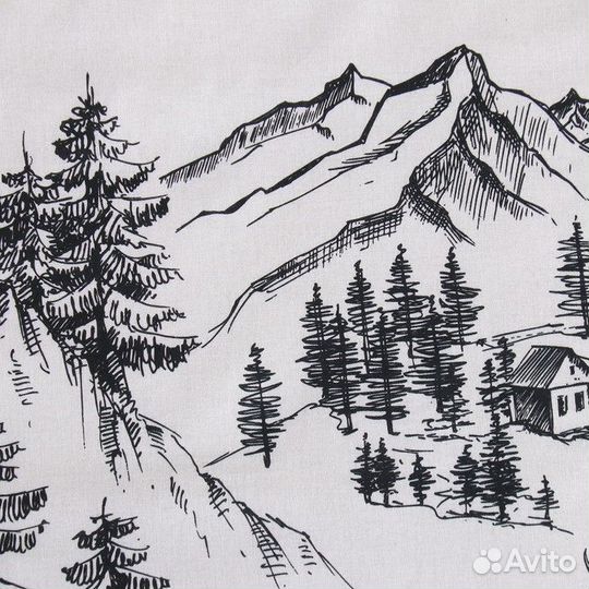 Кпб 'Этель' 1.5 сп Winter landscape 143*215 см,150