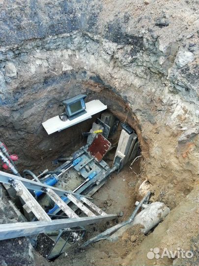 Прокол под дорогой, с локацией