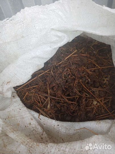 Навоз кроличий в мешках