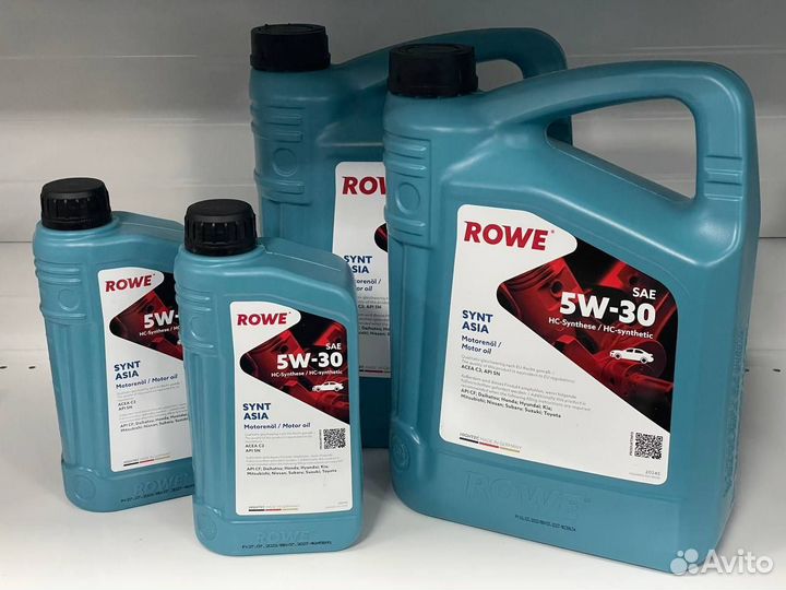Масло моторное Rowe Hightec Synt Asia 5W-30, 5л