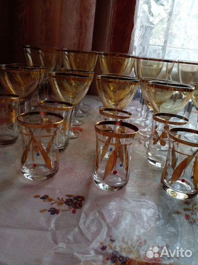 Рюмки, фужеры