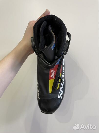 Лыжные ботинки salomon 38р(37)