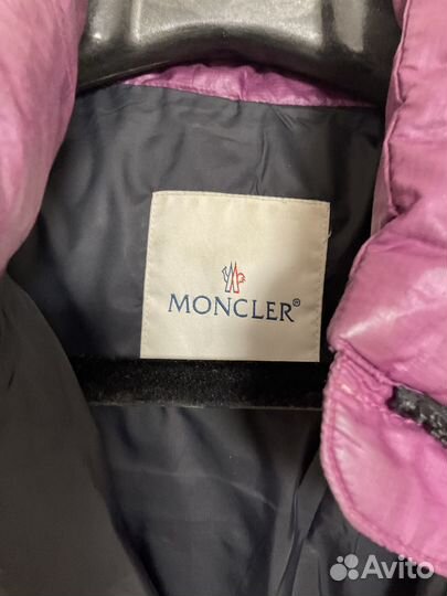 Пуховик moncler женский длинный