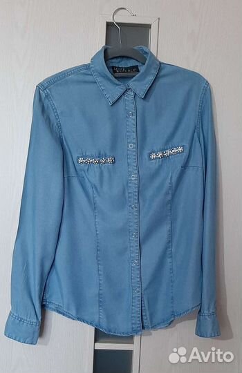 Джинсовая рубашка