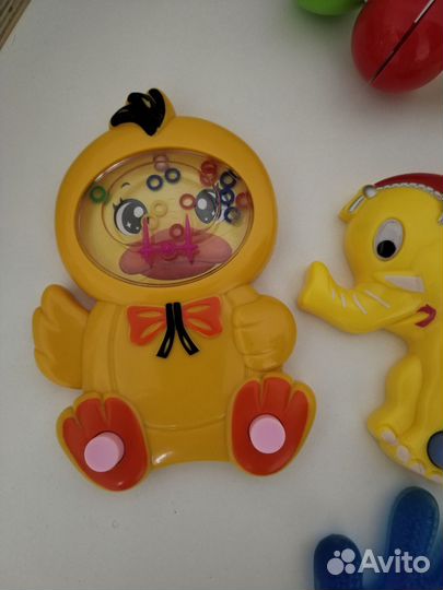 Игрушки, погремушки, грызунки