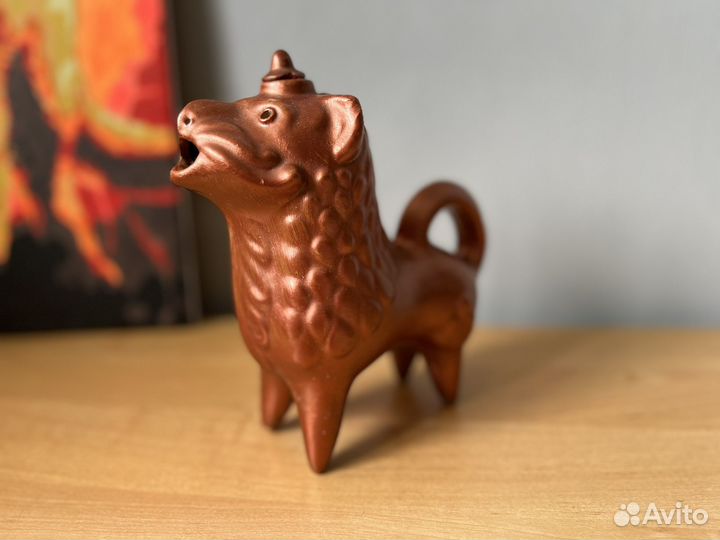 Графин обливная керамика куманец СССР Лев 0,5л