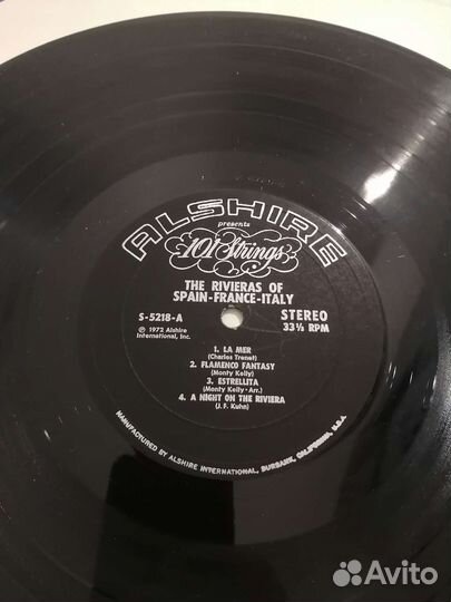 101 Strings–The Rivieras Of Spain France Italy