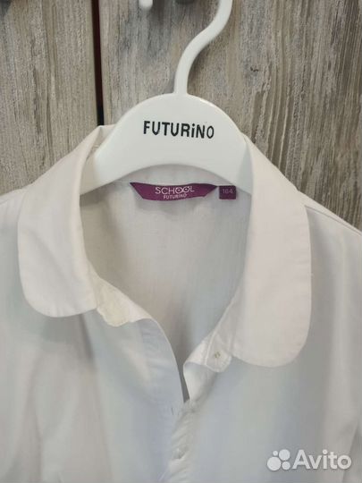 Блузка белая школьная 158-164