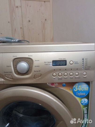 Стиральная машина бу lg 3.5 кг