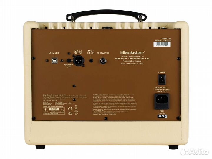 Комбоусилитель Blackstar Sonnet 60 Blonde