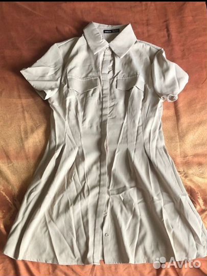 Медицинский халат-платье