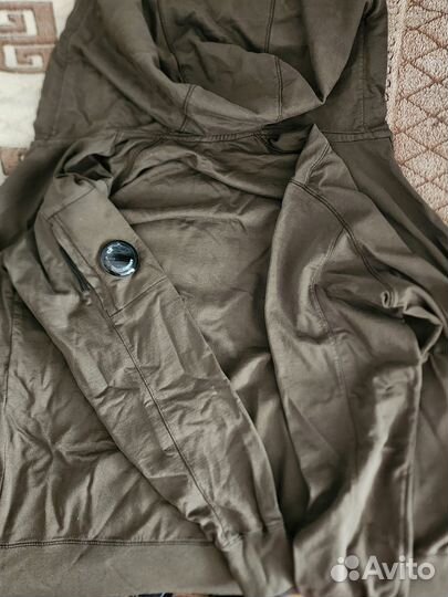 C.P. Company zip hoodie light fleece