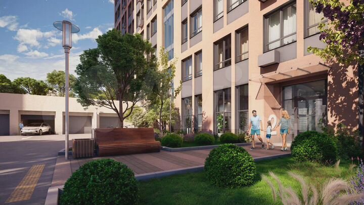 2-к. квартира, 74,1 м², 2/16 эт.