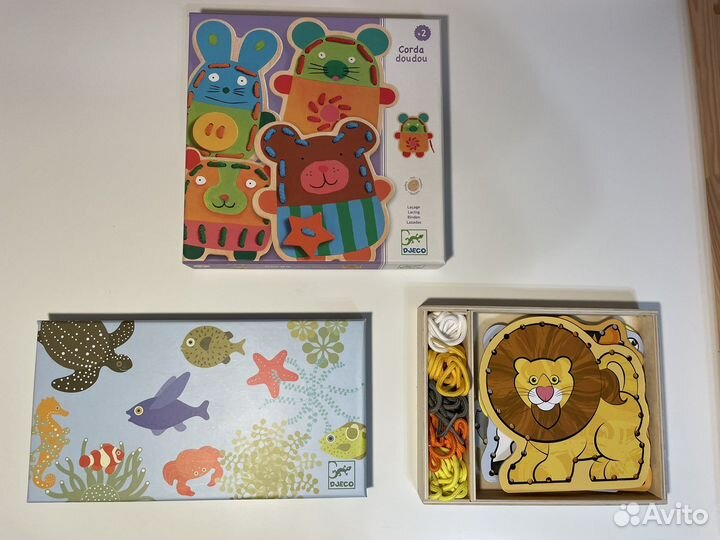 Развивающие игры djeco, melissa & doug