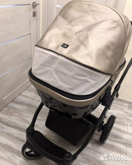 Коляска adamex 3 в 1 экокожа