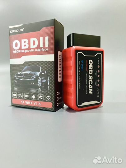 Диагностический сканер OBD scan