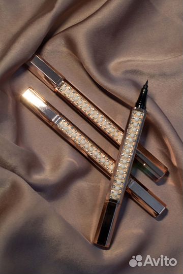 Подводка для глаз 2в1 Kiss Beauty (брови+стрелки)