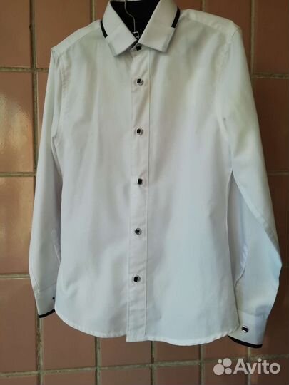 Рубашка на мальчика 128