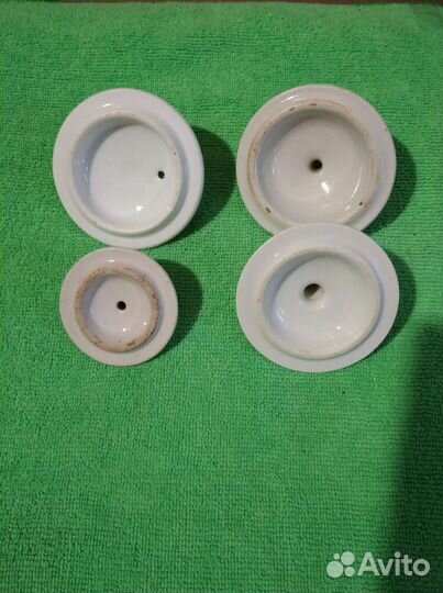 Фарфоровые крышки от заварочного чайника
