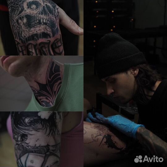 Татуировки тату мастер трайбл реализм