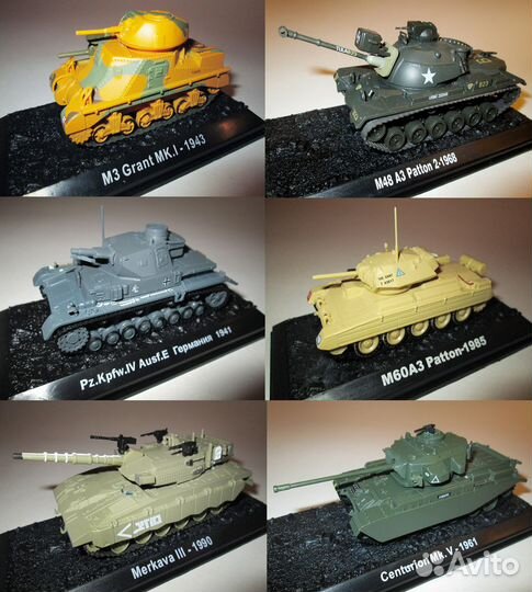 Модели Танки Мира и Боевые машины (список)