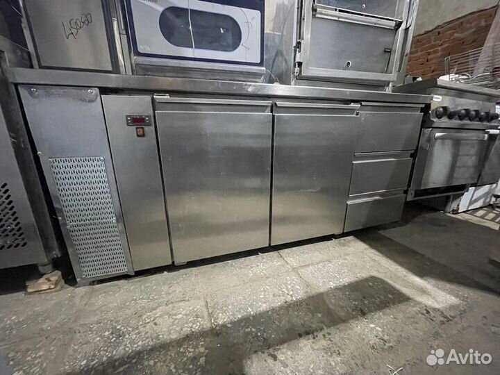 Стол-купе из нержавеющей стали