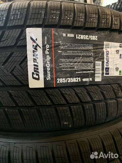 Gripmax SureGrip Pro Winter 255/40 R21 и 285/35 R21 105V