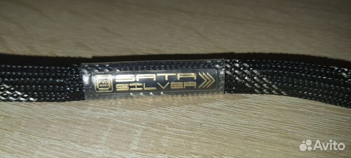 SATA кабель Silver PVD Audio