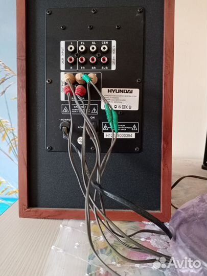 Фронтальные колонки 5.1 hyundai H-HAS6003