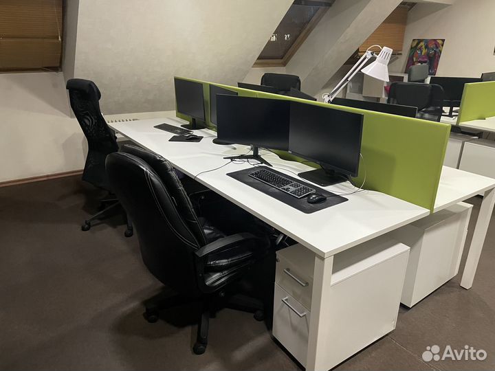 Продам офисный стол на 4 места
