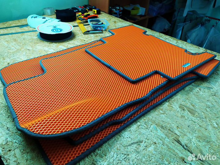 Коврики Эва с бортами от производителя