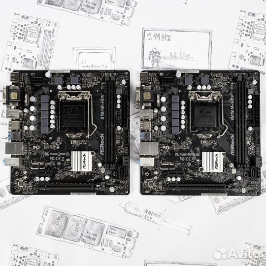 Материнская плата ASRock B560M-HDV R3.0 1200