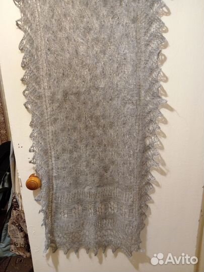 Пуховый шарф