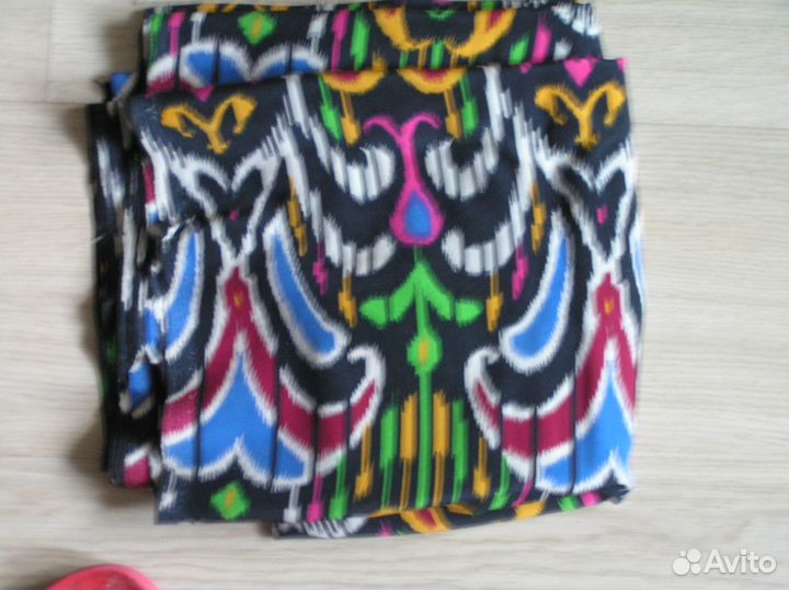 Шелк отрезы