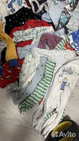 Детские вещи пакетом на мальчика 62 68