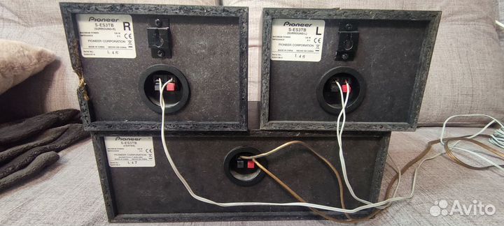 Акустические колонки pioneer фронт
