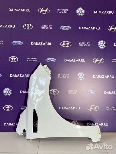 Крыло KIA RIO Правое Белый