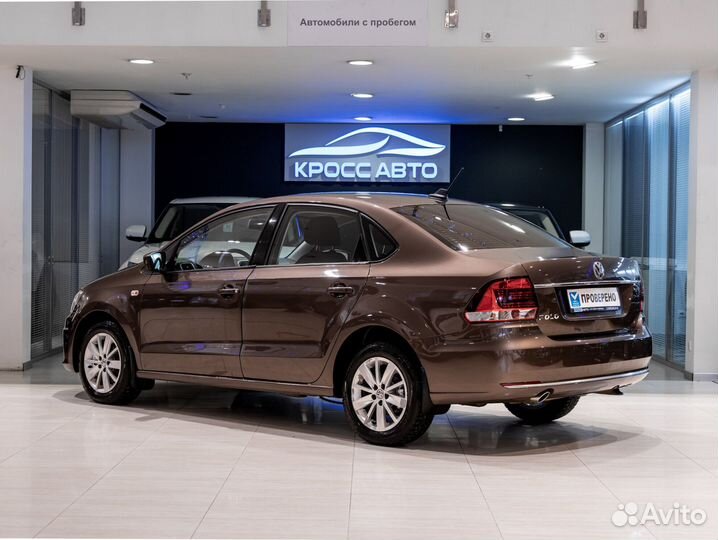 Volkswagen Polo 1.6 AT, 2017, 132 477 км