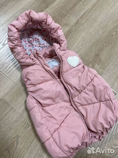 Жилетка для девочки 74 80