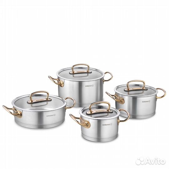 Набор кастрюль Proline из нержавейки