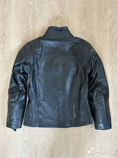 Кожаная мото куртка A-PRO женская S