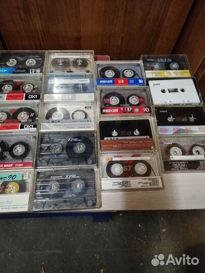Кассеты. Винтаж. Сони. Басф. Денон